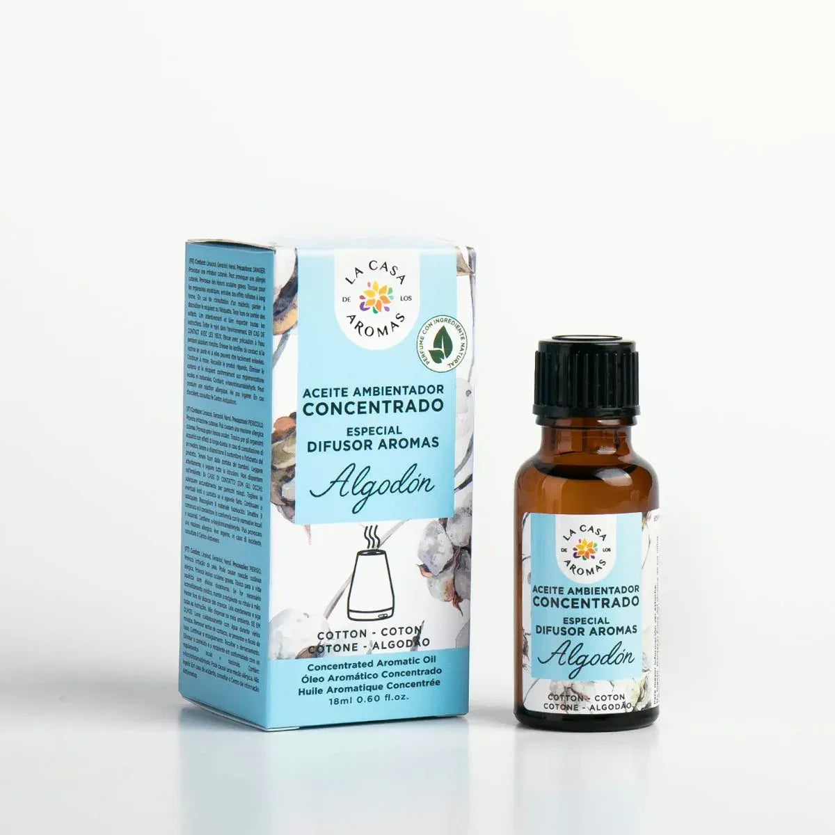 Aceite Ambientador Concentrado Algodón